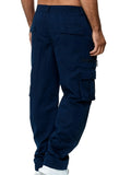 Men's Cargo Pants Outdoor Hiking Multi-Pocket Utility Long Trousers, Casual Style, For All Seasons