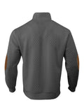 Men's Half Zipper Stand Collar Sweatshirt For Men Sweatshirts For Winter Fall Long Sleeve Tops