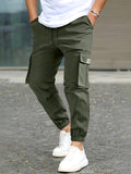 Mens Camouflage Cargo Pants - Comfortable Cotton Blend, Multi-Pocket Design, Ideal for Casual Outdoor Settings & Streetwear