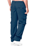 Men's Cargo Pants Outdoor Hiking Multi-Pocket Utility Long Trousers, Casual Style, For All Seasons