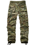 Stylish Camo Cargo Pants - Multi-Flap Pocket, Loose Fit, Casual Outdoor Trousers with Hip Hop Style, Perfect for Men's Work, Streetwear, and Outdoor Activities