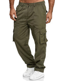 Men's Cargo Pants Outdoor Hiking Multi-Pocket Utility Long Trousers, Casual Style, For All Seasons