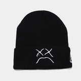 Ilooove - Sad Face Knitted Beanies Hat