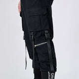 Ilooove - Techwear Slim Streamer Cargo Pants