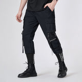 Ilooove - Techwear Slim Streamer Cargo Pants