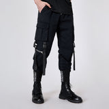 Ilooove - Techwear Slim Streamer Cargo Pants