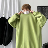 Autumn Men Casual Sweatshirts Harajuku Printed Men Oversized Hoodies 2023 Korean Man Casual Loose Pullovers