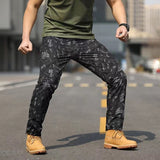 2023 Men's Tactical Pants Hiking Cycling Sports Casual Pants Outdoor Waterproof Quick Dry Cargo Pants Men's Training Pants