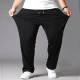 10XL Oversized Large Size Black Casual Pants Mens Sweatpants Elastic Waist Sports Joggers Pants Baggy Trousers Men Streetwear