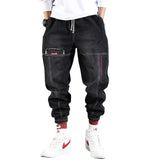 2023 New Streetwear Hip Hop Cargo Pants Men's jeans Cargo Pants Elastic Harun pants Joggers Pants In Autumn and Spring Men Cloth