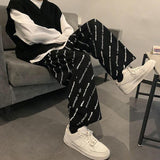 Designer Sweatpants Male Streetwear Wide leg Oversize Pants Men Casual Joggers Sport Pants Basketball Man 2023 New Y2k Clothes