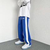 2023 Spring New Klein Blue Men's Straight Pants Casual Loose Trousers Streetwear Male Hip Hop Sweatpants 5XL