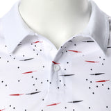 Men Polo Shirt Men Short Sleeve Polo Shirt Digital Printing Abstract PatternPolo Shirt New Arrivals   Leisure Fashion Top