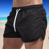 Summer Men's Swimwear Shorts Brand Beachwear Sexy Swim Trunks Men Swimsuit Low Waist Breathable Beach Wear Surf