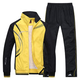 Men's Sportswear New Spring Autumn Tracksuit  High Quality Sets  Jacket+Pant Sweatsuit Male Fashion Print Clothing Size L-5XL