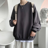 Autumn Men Casual Sweatshirts Harajuku Printed Men Oversized Hoodies 2023 Korean Man Casual Loose Pullovers