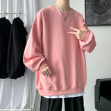 Autumn Men Casual Sweatshirts Harajuku Printed Men Oversized Hoodies 2023 Korean Man Casual Loose Pullovers