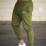 Fashion Men Gyms Pants Joggers Fitness Casual Long Pants Men Workout Skinny Sweatpants Jogger Tracksuit Cotton Trousers