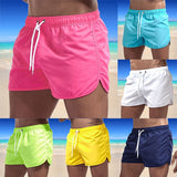 Summer Men's Swimwear Shorts Brand Beachwear Sexy Swim Trunks Men Swimsuit Low Waist Breathable Beach Wear Surf