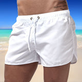 Summer Men's Swimwear Shorts Brand Beachwear Sexy Swim Trunks Men Swimsuit Low Waist Breathable Beach Wear Surf