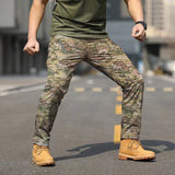 2023 Men's Tactical Pants Hiking Cycling Sports Casual Pants Outdoor Waterproof Quick Dry Cargo Pants Men's Training Pants