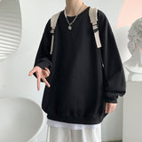 Autumn Men Casual Sweatshirts Harajuku Printed Men Oversized Hoodies 2023 Korean Man Casual Loose Pullovers