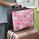 New Travel Cartoon Cosmetic Bag Portable Women&#39;s Makeup Cases Large Capacity Toiletry Storage Organizer Makeup Bags Boarding Bag