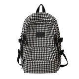 NEW Women's Luxury Fashion Knit Backpack Designer Ladies School Bag Female Large-capacity College Pattern High Quality Backpack