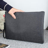 Fashion Waterproof Oxford Clutch Bag A4 File Hand Band Bag Men Envelope Bag Clutch Evening Bag Female Clutches Casual Handbag