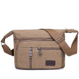 Men Canvas Shoulder Bags Casual Tote Travel Men's Crossbody Bag Luxury Messenger Bags Fashion High Quality Handbag