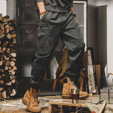 Casual Cargo Pants Sweatpants Men Vintage Streetwear Loose Military Tactical Trousers Cargo Man Pants Tactical Clothing