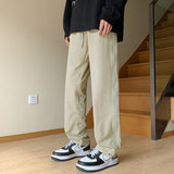 2023 American Style Men's Outdoor Pants Large Size Zippers Designer Brand Fashion Streetwear Casual Male Trousers