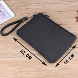 Fashion Waterproof Oxford Clutch Bag A4 File Hand Band Bag Men Envelope Bag Clutch Evening Bag Female Clutches Casual Handbag