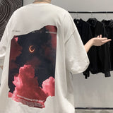 Short Sleeve Men's Graphic T-shirt Oversized Fashion Brand Hip Hop Clothing Harajuku Summer Male Casual Top Tees