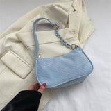 2023 Fashion Chain Shoulder Bag Sweet Ladies Small Handbags And Purses Casual Women Underarm Bags