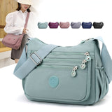 Messenger Bag Causal Women Shoulder Bag Multi Layer Nylon Bag Female Crossbody Bags Woman Crossbody Mother Bag Shoudler Bag