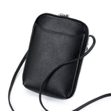 Genuine Leather Crossbody Bag Women Small Shoulder Handbag High Quality Cow Leather Mobile Phone Purse Bags Female Messenger Bag