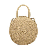 New Square Round Mulit Style Straw Bag Handbags Women Summer Rattan Bag Handmade Woven Beach Circle Bohemia Handbag New Fashion