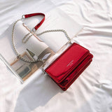 Square Women Shoulder Bag 2023 New Fashion Silver Bolso Mujer Chain Crossbody Bag Female Y2k Daily Shopping Sac A Main