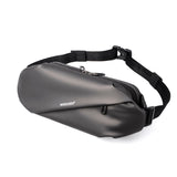 Fanny Packs For Men Unisex Waist Bag Pack Black Fanny Pack For Outdoors Gym Minimalist Chest Shoulder Backpack Crossbody Bag