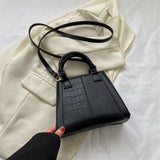 New Elegant Solid Top-handle Bags For Women Fashion Small Handbags Designer Crossbody Shoulder Bags