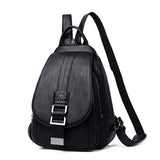 Hot Women Leather Backpacks Female Vintage Backpack For Teenage Girls School Chest Bag Travel Bagpack Ladies Sac A Dos Back Pack