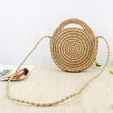 New Square Round Mulit Style Straw Bag Handbags Women Summer Rattan Bag Handmade Woven Beach Circle Bohemia Handbag New Fashion