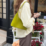 Women Shoulder Bags 2023 PU Leather Purses and Handbags with Zipper Female Shopper Fashion Casual Solid Color Underarm Hobo Bags