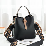 Women Bucket Bag Ladies New Trend Designer Luxury Handbag Leather Fashion Female Shoulder Messenger Bag Soft Bolsa Feminina