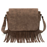 Original Design Shoulder Bag For Women PU Leather Luxury Clutch Designer Handbags Western Purse Fringe Messenger Bag