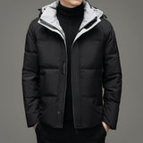 winter Men's 90% White Duck Down coat fashion keep warm Winter Down Jackets men Winter Coat Men Casual thicken Jacket M-4XL