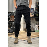 Camo Navy Trousers Man Harem Y2K Tactical Military Cargo Pants for Men Techwear High Quality Outdoor Hip Hop Work Stacked Slacks