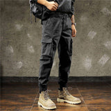 Camo Navy Trousers Man Harem Y2K Tactical Military Cargo Pants for Men Techwear High Quality Outdoor Hip Hop Work Stacked Slacks