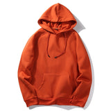 EU Size Fashion Colorful Hoodies Men's Thicken Clothes Winter Sweatshirts Men Hip Hop Streetwear Solid Fleece Man